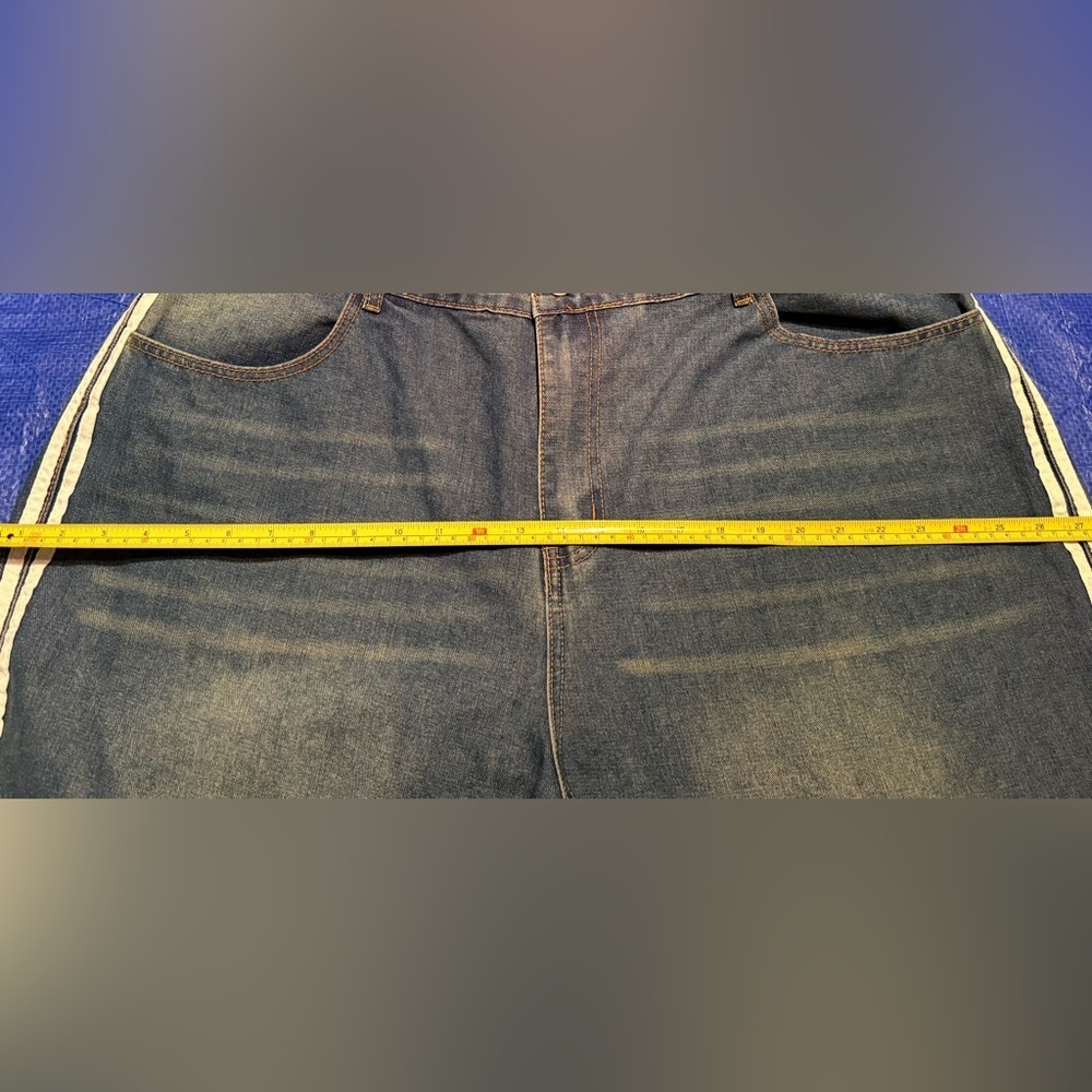 SHEIN Women’s Blue Flare & Wide Leg Jeans Size 4XL - Picture 10 of 15